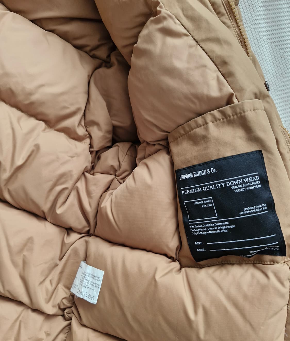 유니폼브릿지 쉘 다운파카 L 상품이미지6