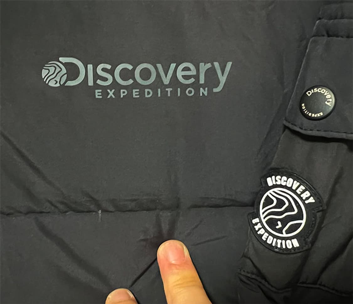 디스커버리 여자 패딩점퍼 구스 블랙 M 95 66 상품이미지6