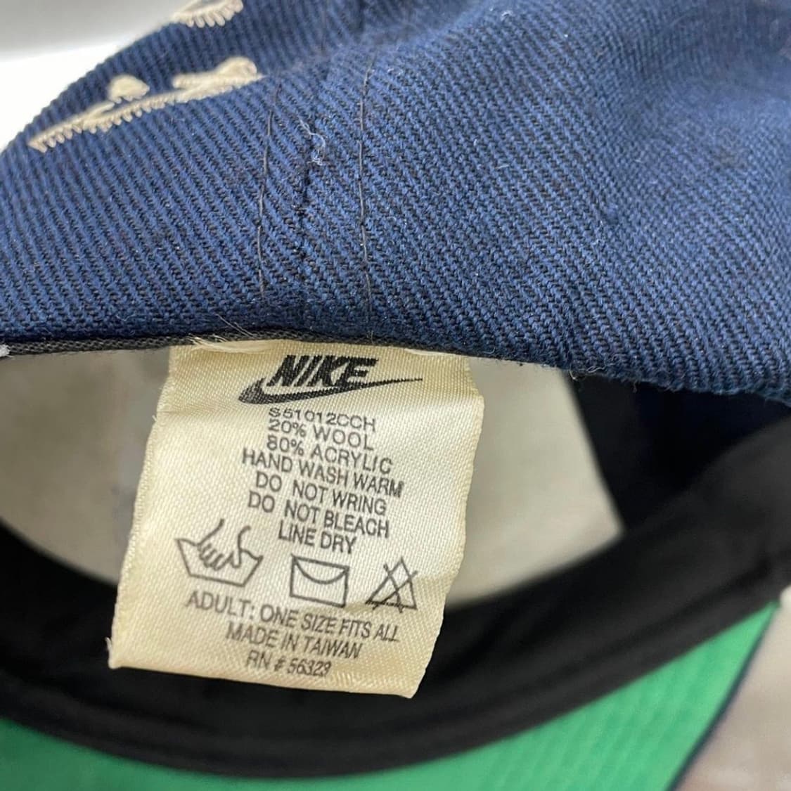 나이키 네이비 스우시 캠프캡 상품이미지5