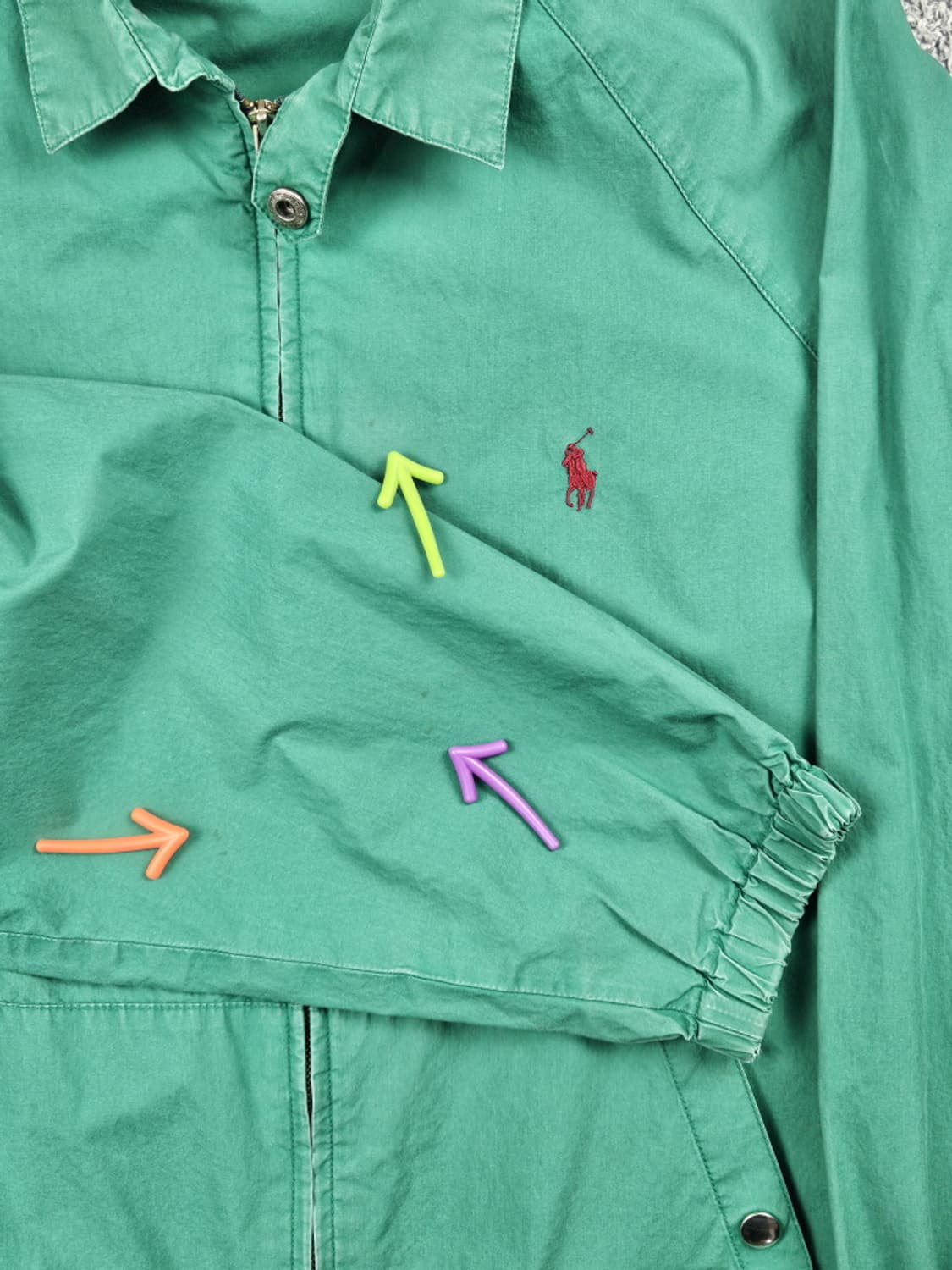 폴로랄프로렌 코튼 트윌 블루종 스윙탑 자켓 ( M ) / 10499 상품이미지4