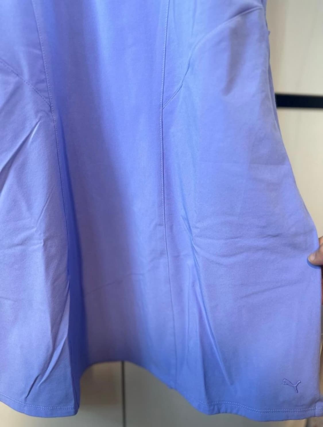 푸마 퍼플 민소매 골프 원피스  상품이미지2