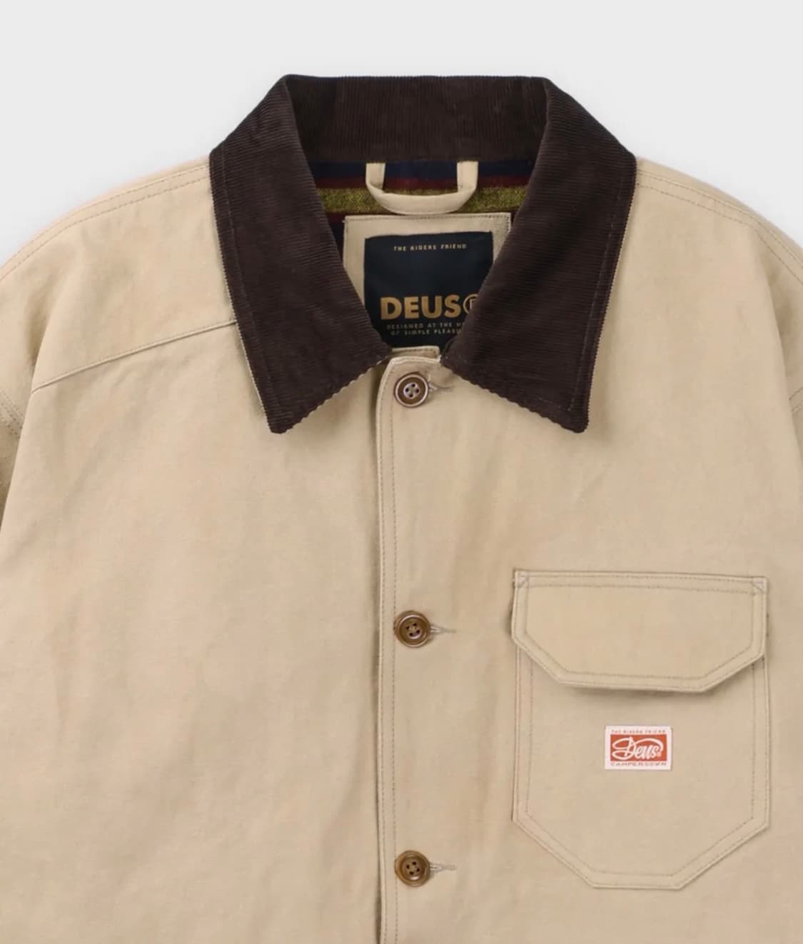 데우스 엑스 마키나 워크 자켓 베이지 반 재킷 - 카키 상품이미지2
