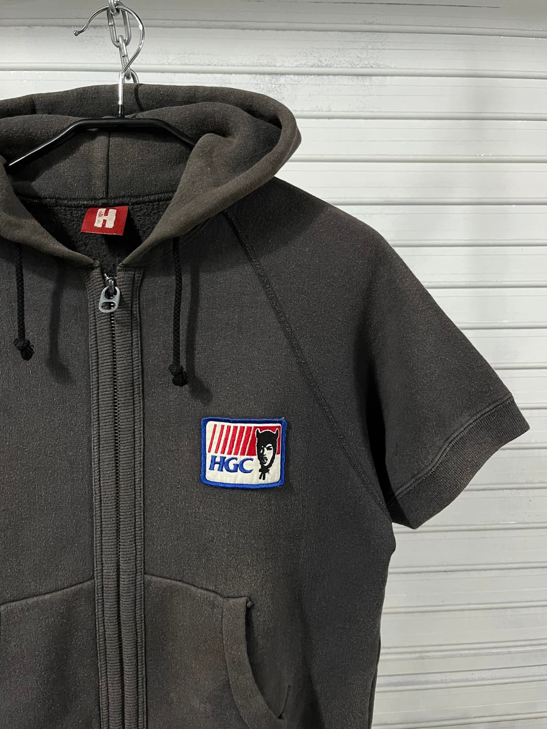 90s Hysteric Glamour half hood zip up 상품이미지5