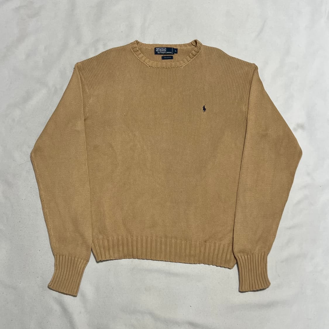 L 폴로랄프로렌 코튼 라운드넥 니트 상품이미지2