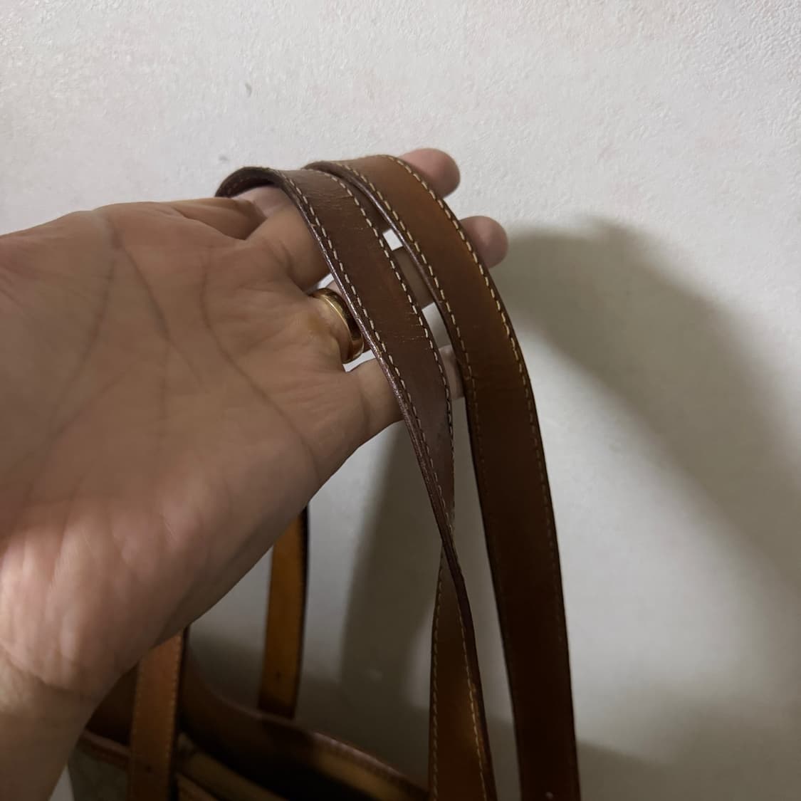 빈티지 셀린느 마카담 버킷 토트&숄더백 상품이미지6