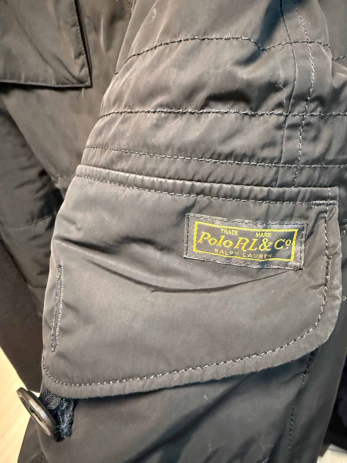 폴로 랄프로렌 필드 다운 자켓 블랙 S 상품이미지5