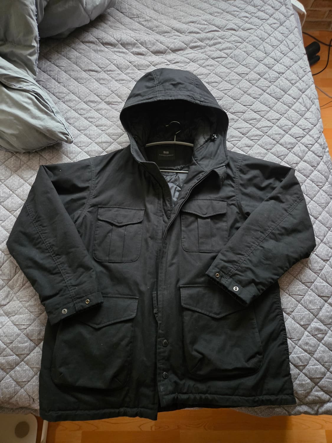 유니클로x엔지니어드가먼츠 퍼프테크 유틸리티 자켓(2xl) 상품이미지2