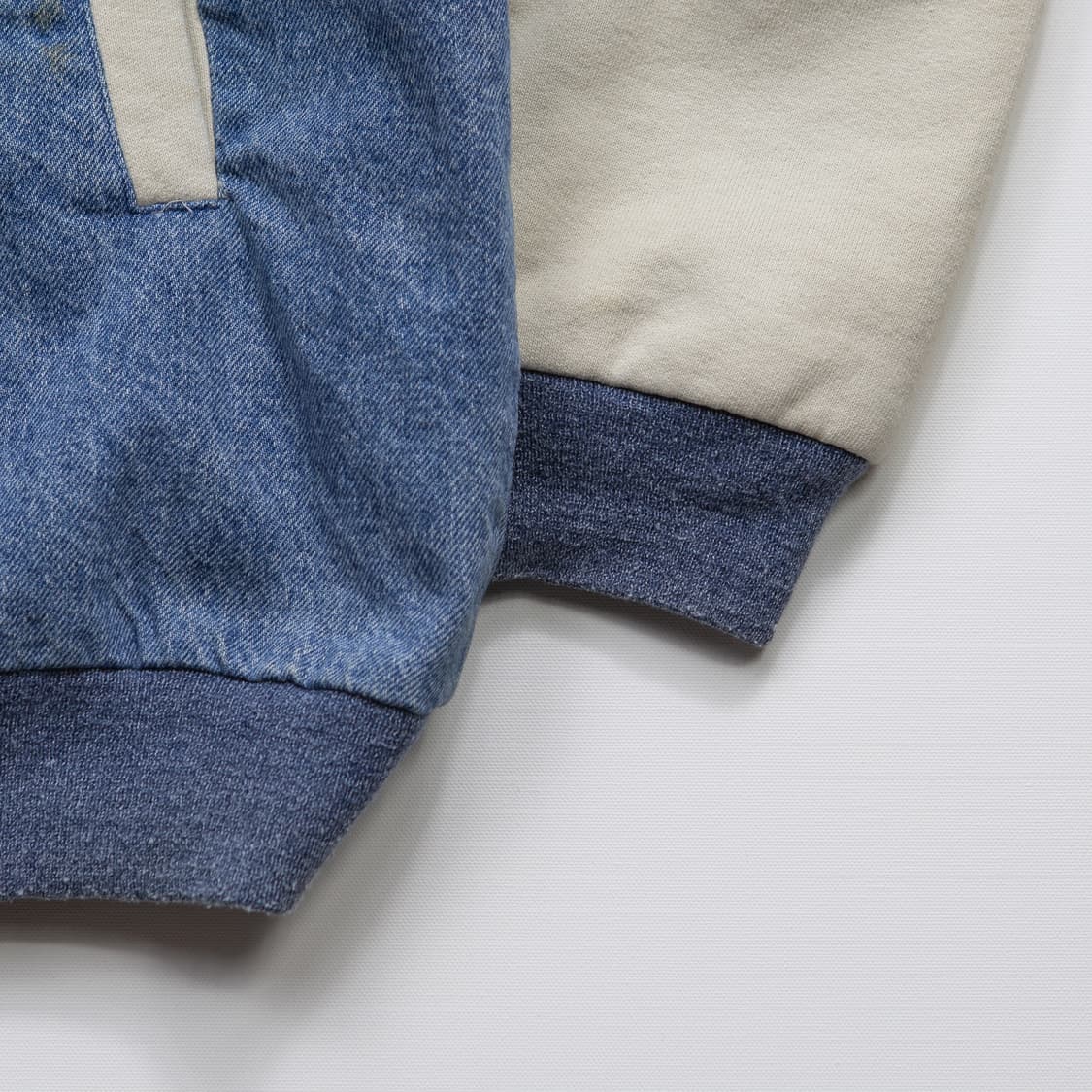 90s 프룻 오브 더 룸 데님 바시티 자켓 상품이미지5