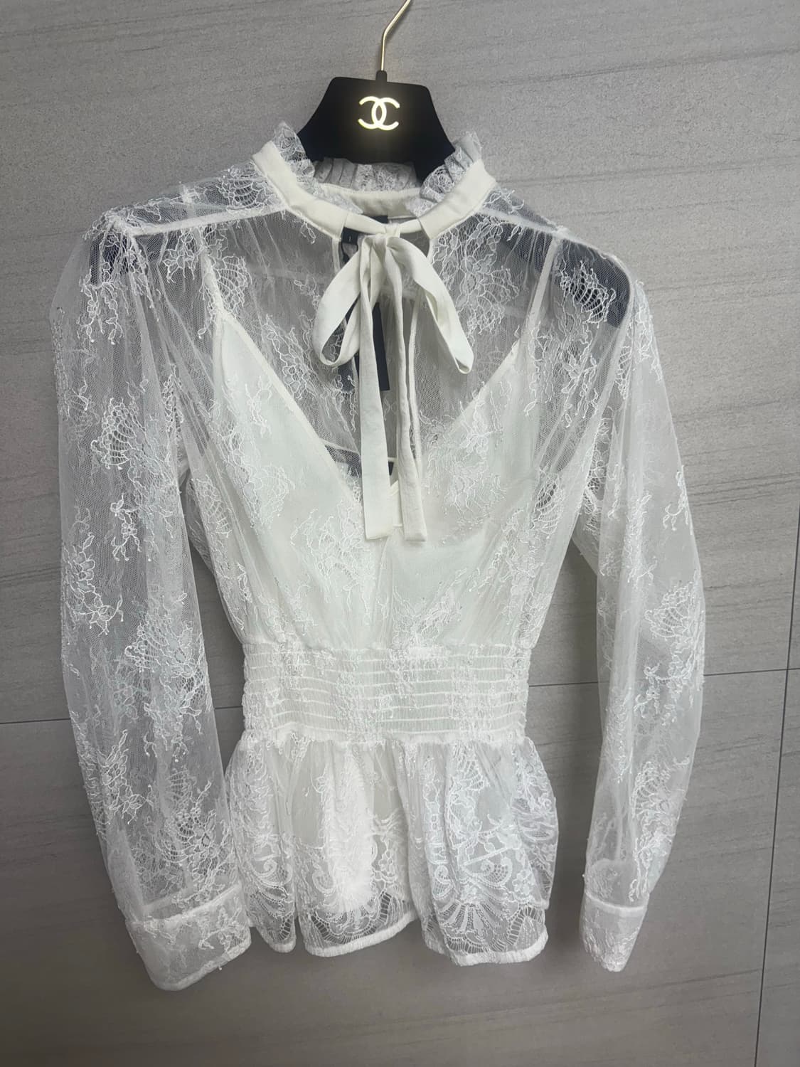 마쥬 레이스 블라우스 + 나시세트 (55~66) 예뻐요 상품이미지2