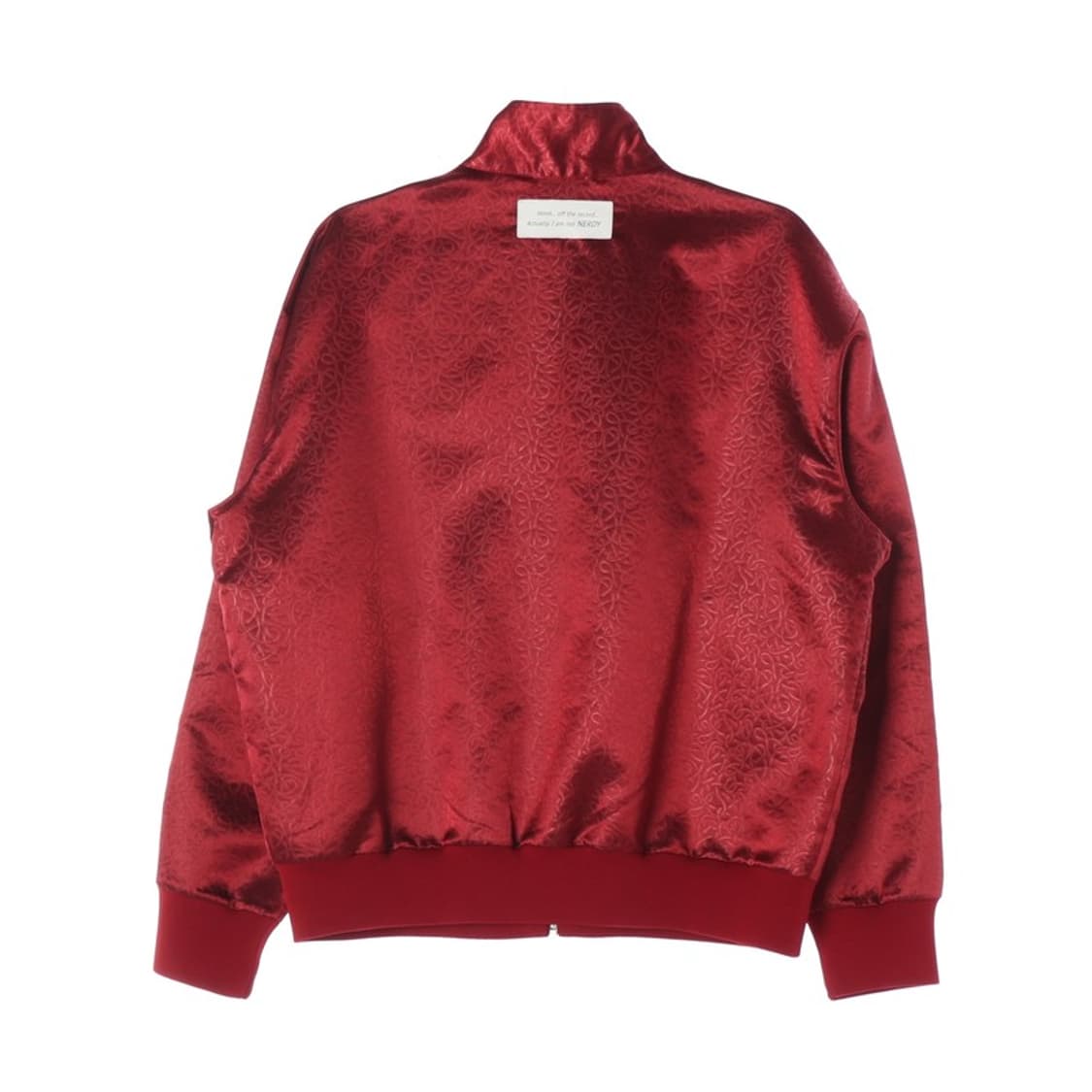 NERDY 페이즐리 패턴 레드 트랙탑 져지 M 상품이미지2