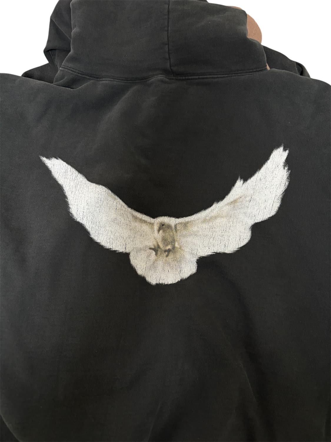 이지 갭 엔지니어드 바이 발렌시아가 도브 후드 워시드 블랙 L 상품이미지5