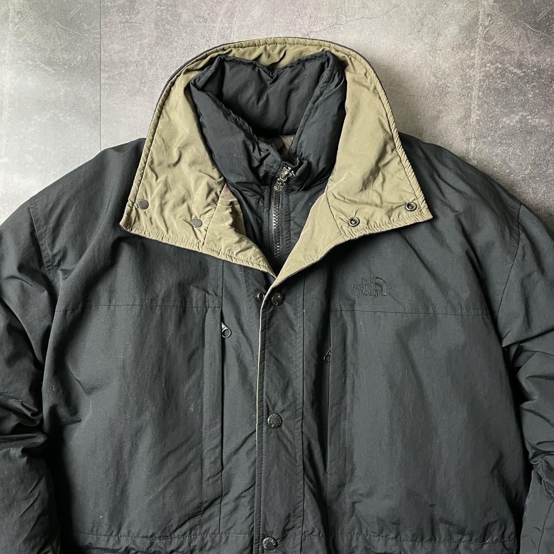 THE NORTH FACE 1990s 노스페이스 빈티지 블랙 다운 자켓 상품이미지2