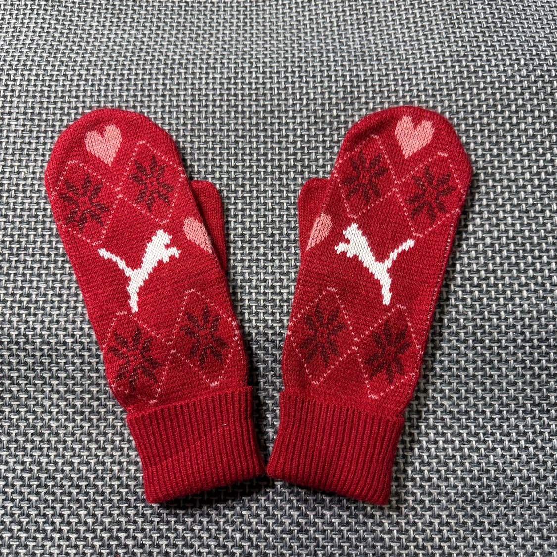 퓨마 니트 벙어리 장갑 (old-8424) 상품이미지2