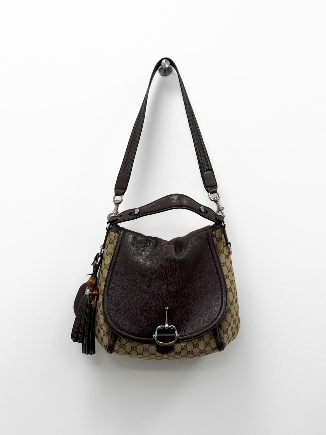 구찌 GG 자카드 수프림 호보백 상품이미지5