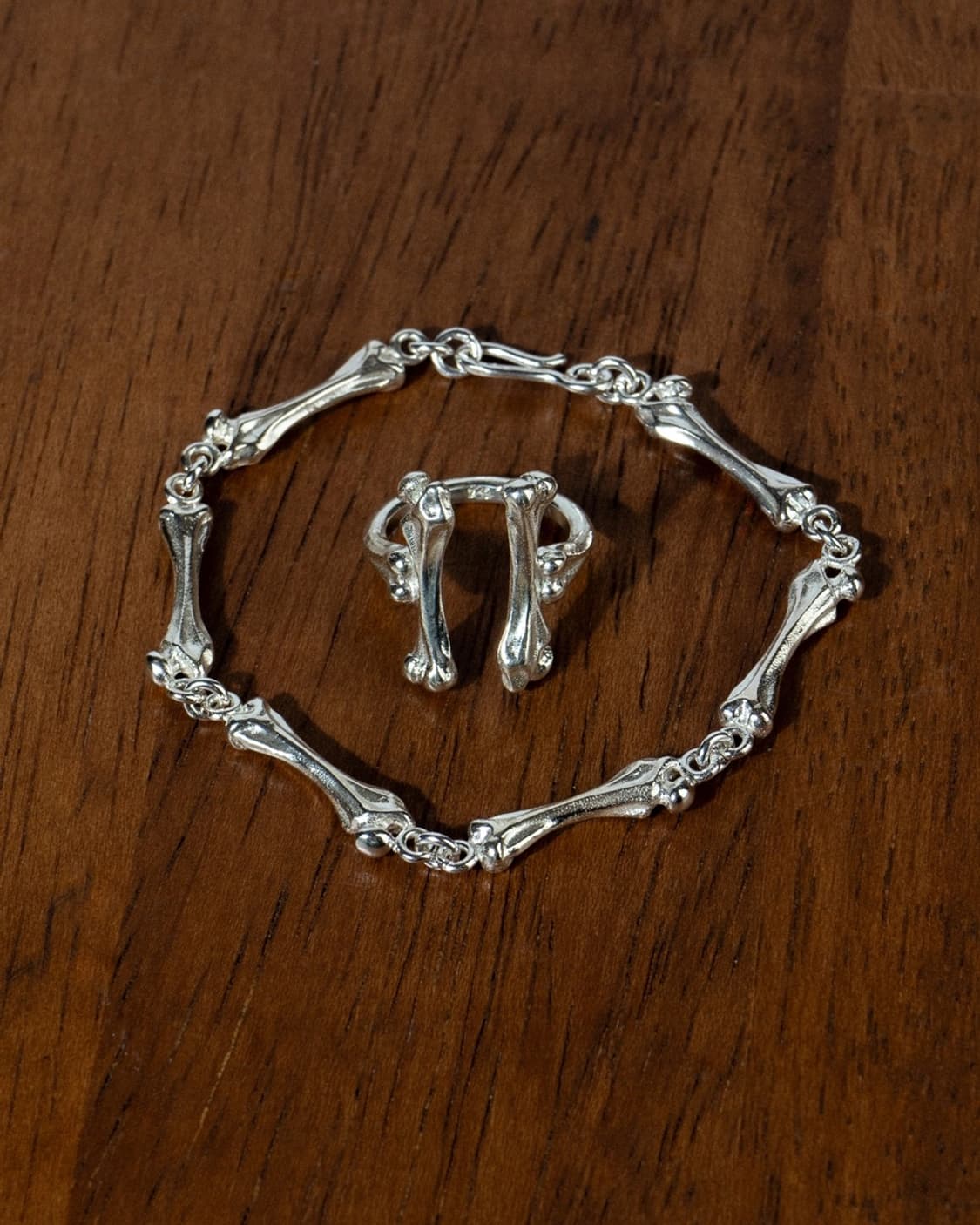 코어브라스 본즈 체인 925silver corebrass bracelet 상품이미지2