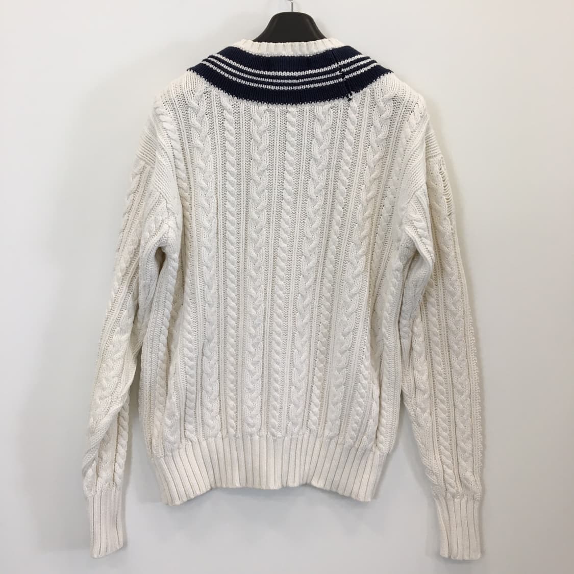 폴로 랄프로렌 90s 크리켓 케이블니트 L 상품이미지4