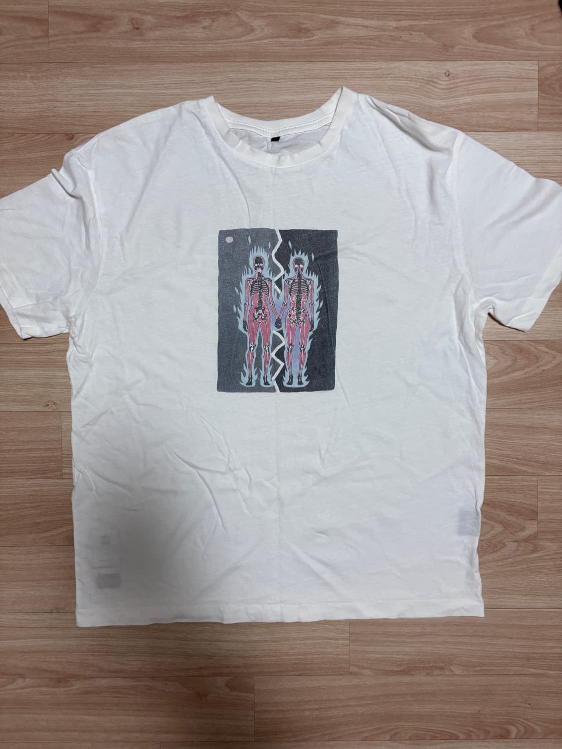 [4] 폴리테루 스컬커플 반팔 상품이미지1