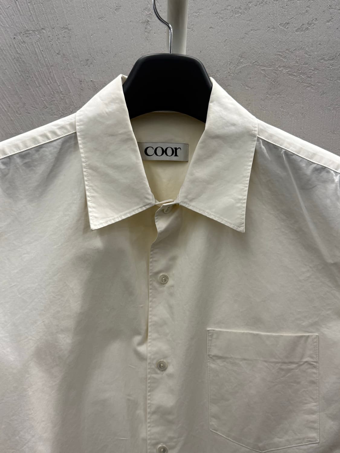 coor 쿠어 화이트 셔츠 M 상품이미지3