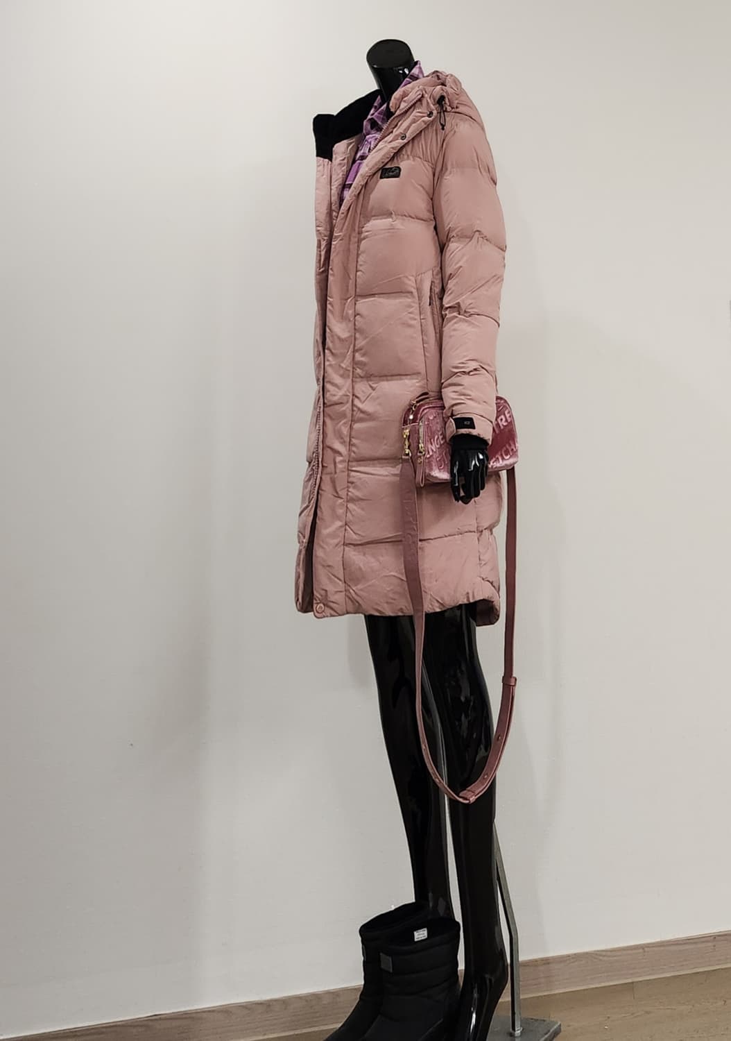 인디핑크 롱패딩  상품이미지4