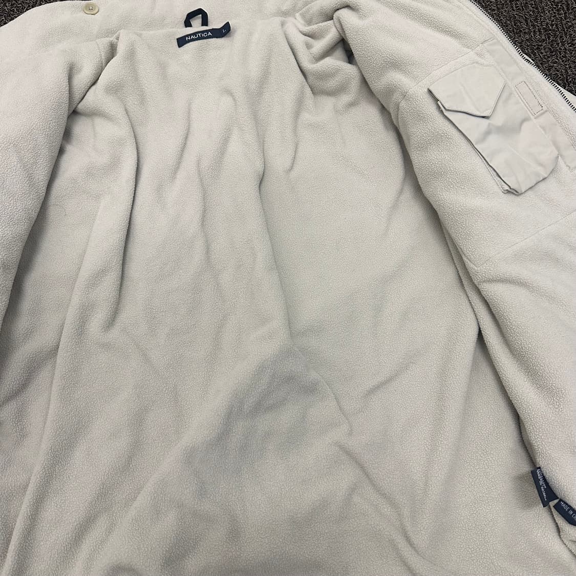 노티카 기모 바람막이 점퍼 자켓 L 상품이미지8