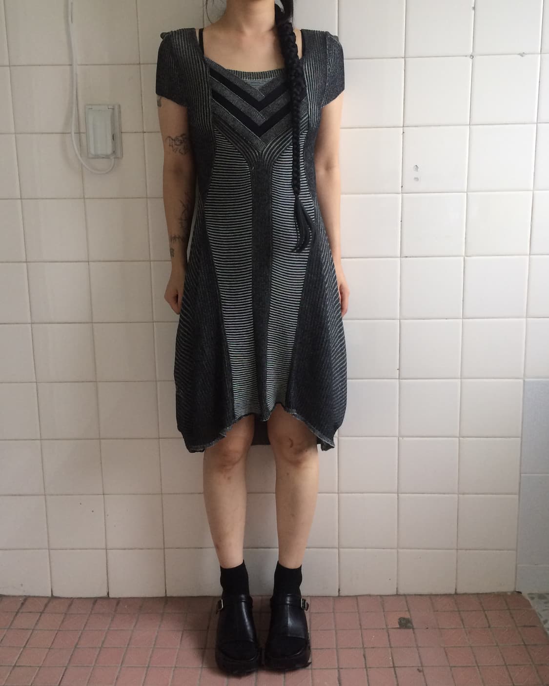 Hiroko bis ribbed long onepiece 상품이미지6