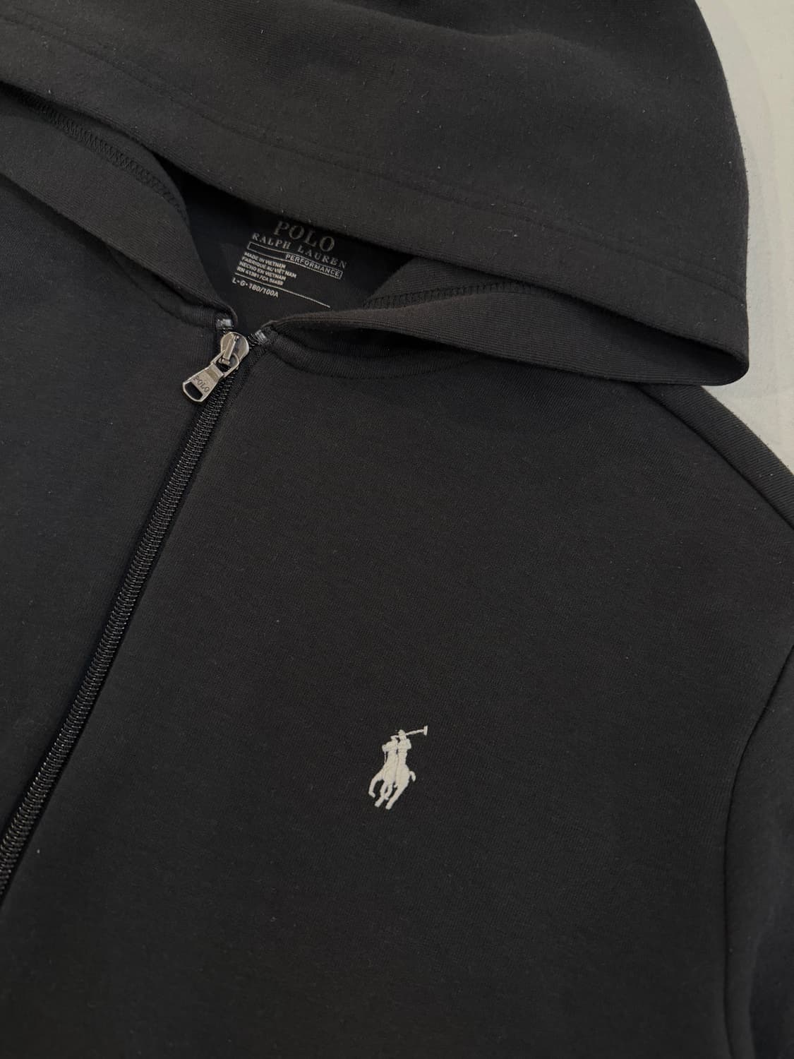 폴로 랄프로렌 포니 후드집업 블랙 상품이미지2