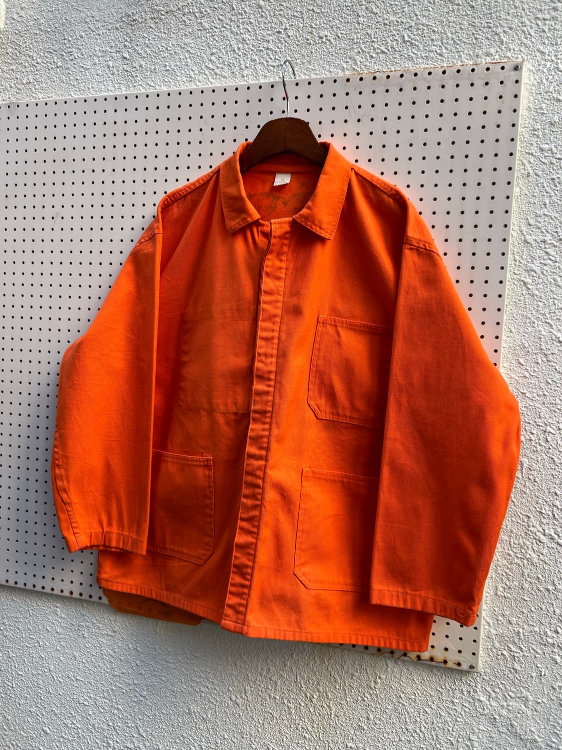 VINTAGE ORANGE FRENCH WORK 오렌지프렌치워크자켓 상품이미지4