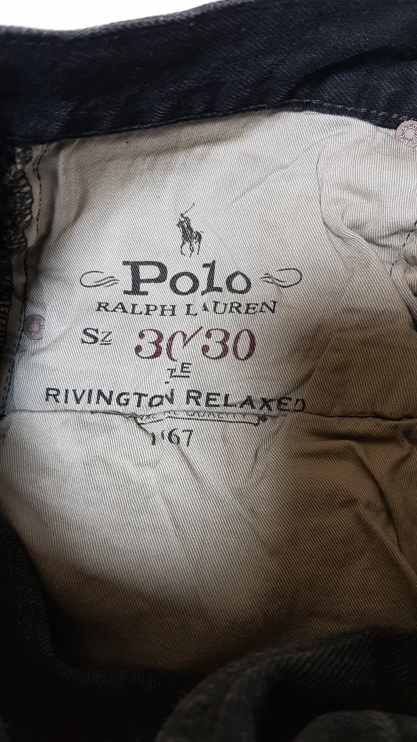 [새상품/30X30] 폴로 리빙턴 릴렉스 진 데님 팬츠 팝니다. 상품이미지5