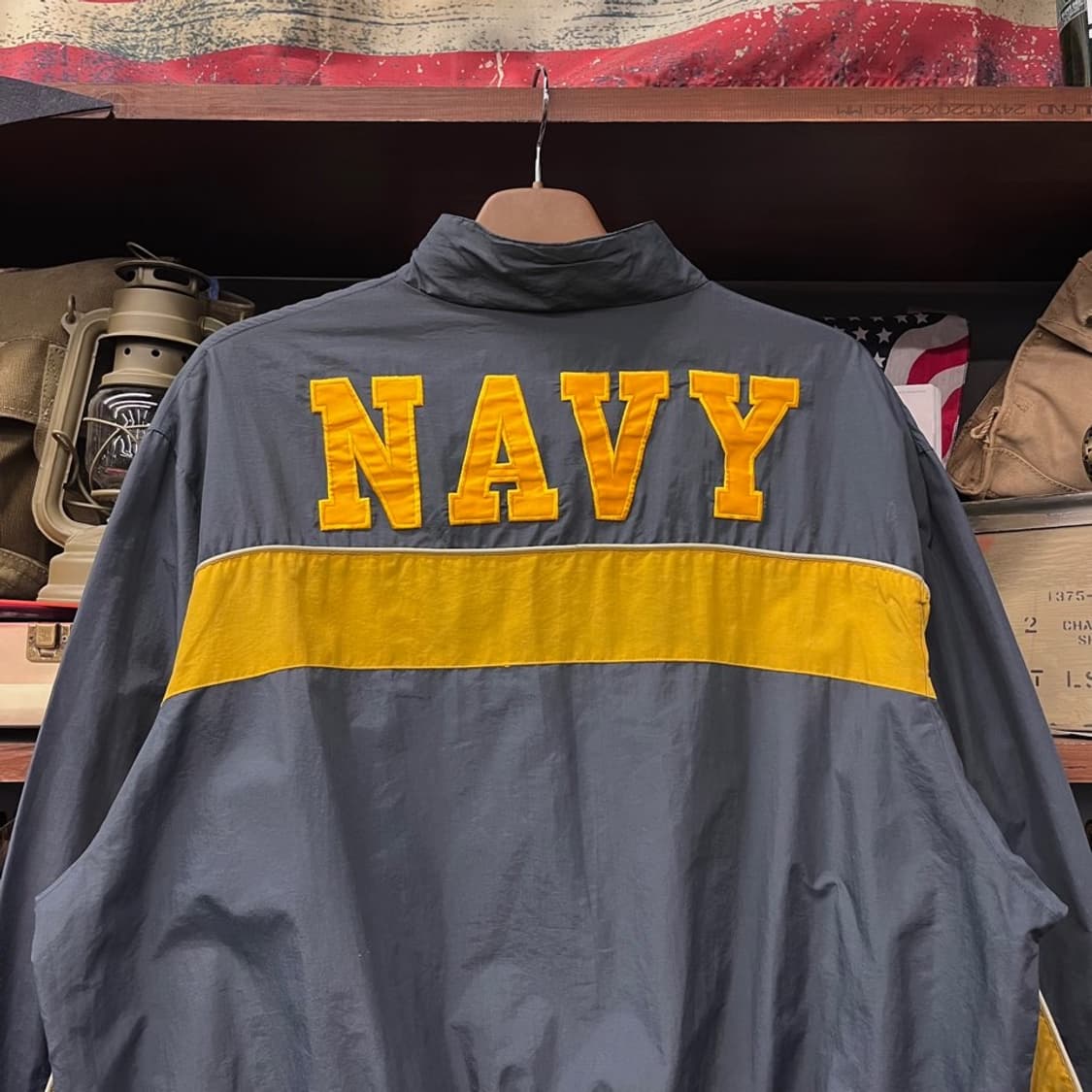 90s US NAVY 아카데미 윈드 브레이커 IPFU N472 상품이미지4