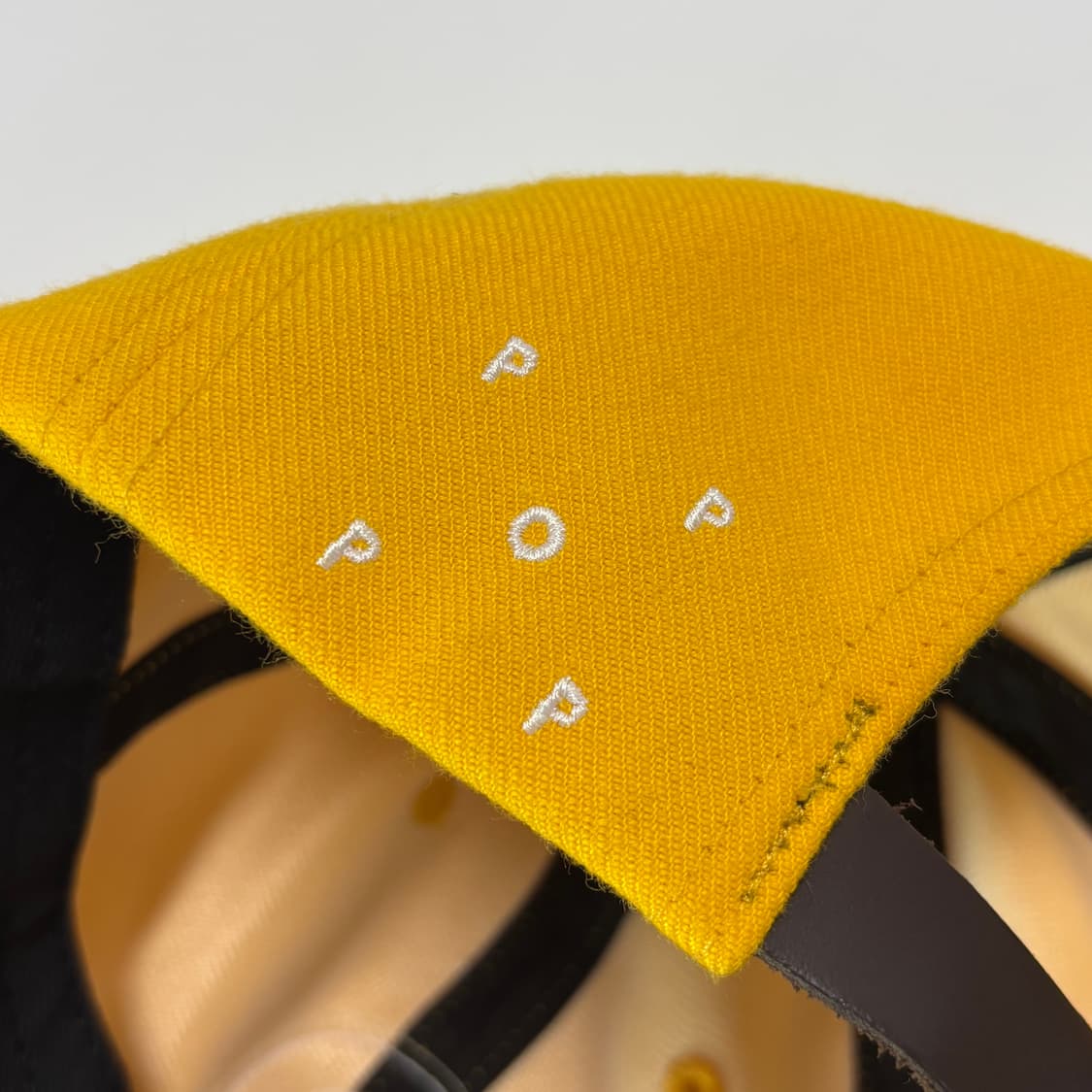 Pop Trading Company 로고 6패널 캡 상품이미지4