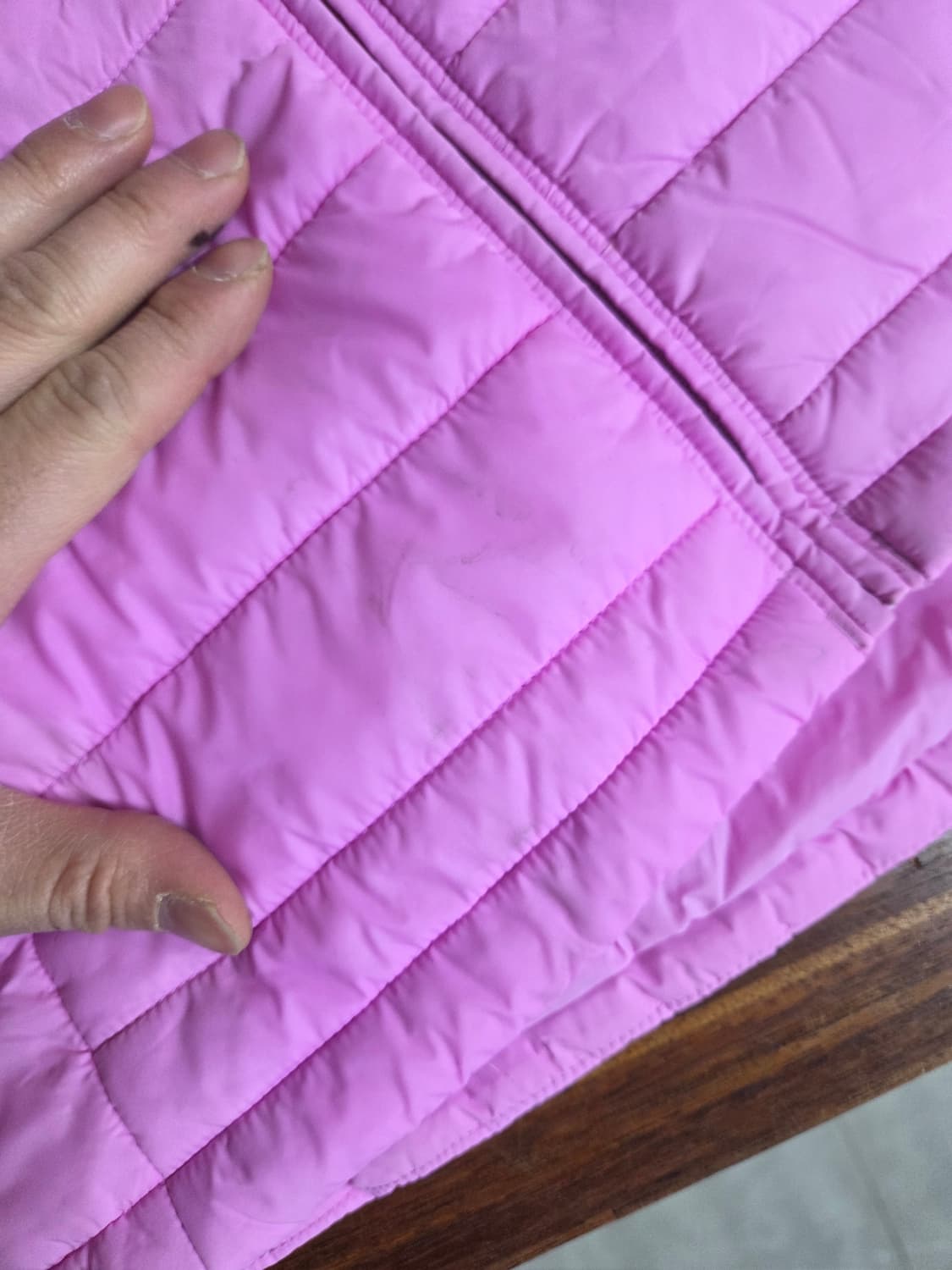 노스페이스 화이트라벨 v 모션 경량패딩 핑크 s 상품이미지8