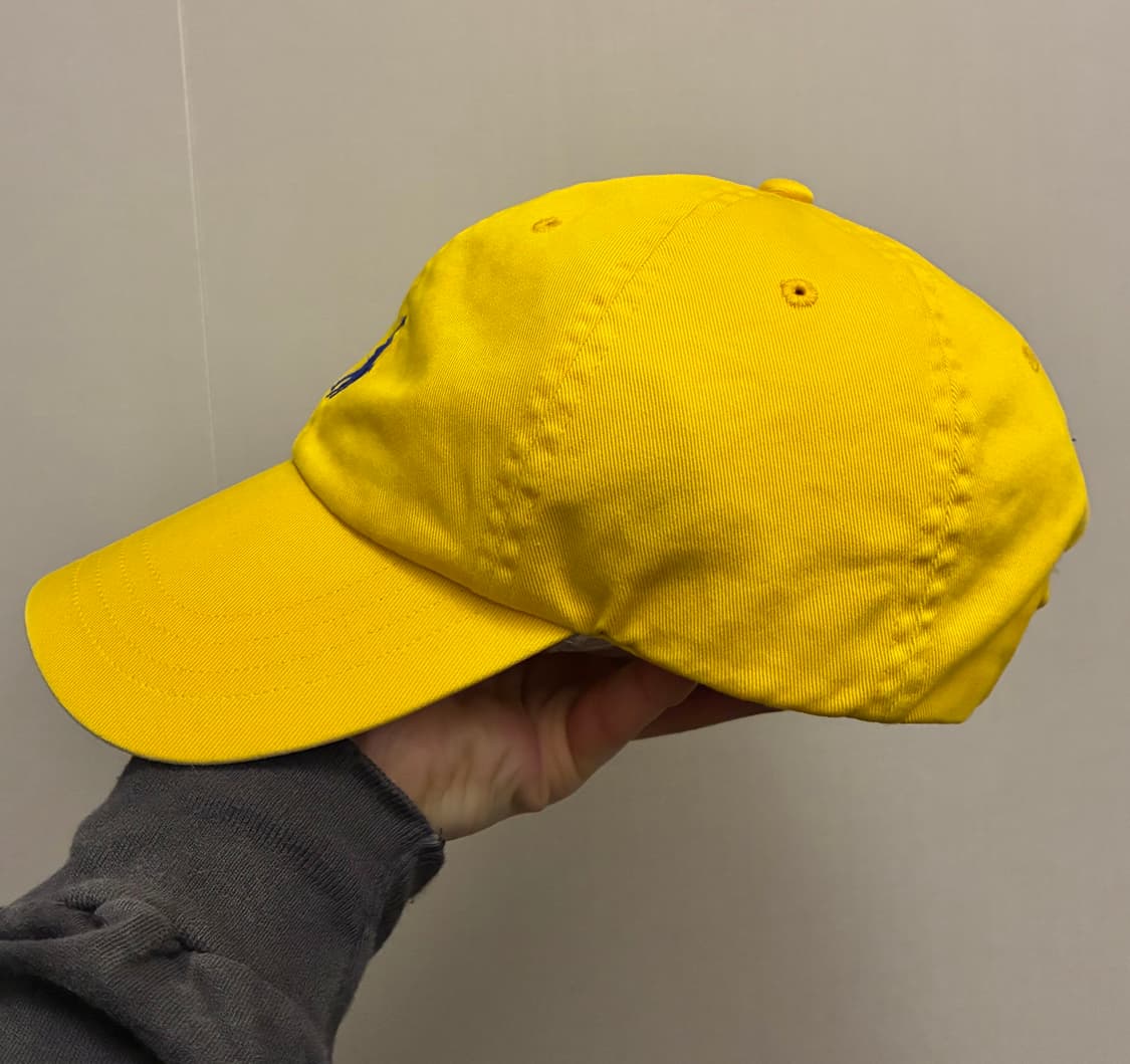 (F)폴로랄프로렌 베이스볼 모자 볼캡 옐로우 블루 상품이미지3