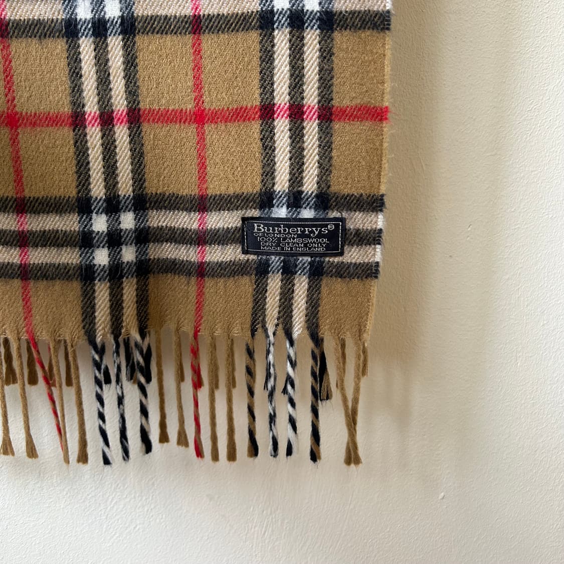 버버리 램스울 노바체크 머플러 상품이미지2