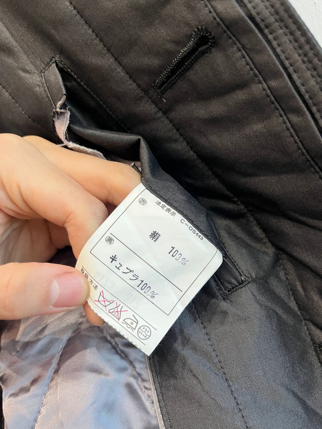 발렌시아가 퓨어실크 트렌치코트 상품이미지9