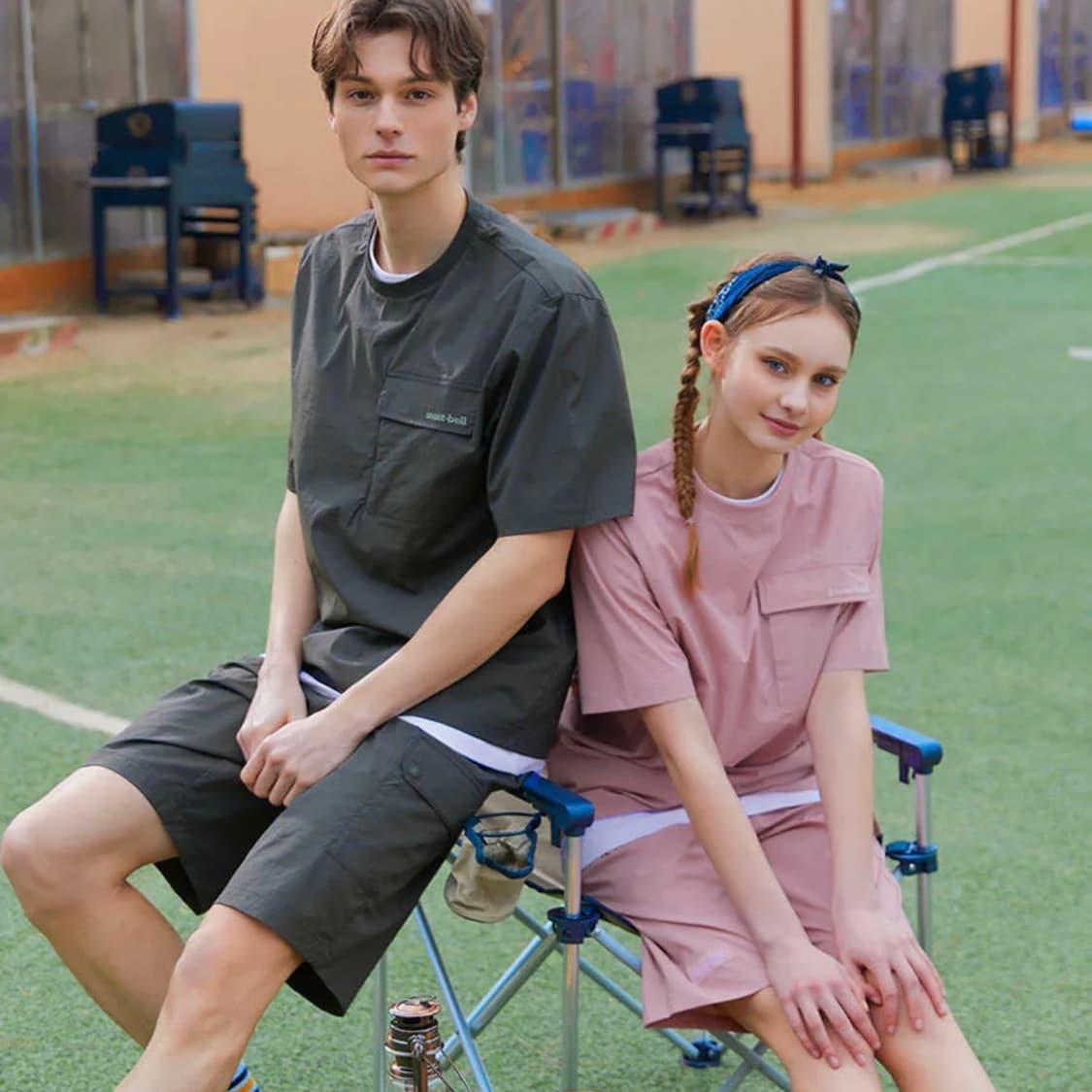 [M]몽벨 기능성 액티브 우븐 상하의 세트 상품이미지2