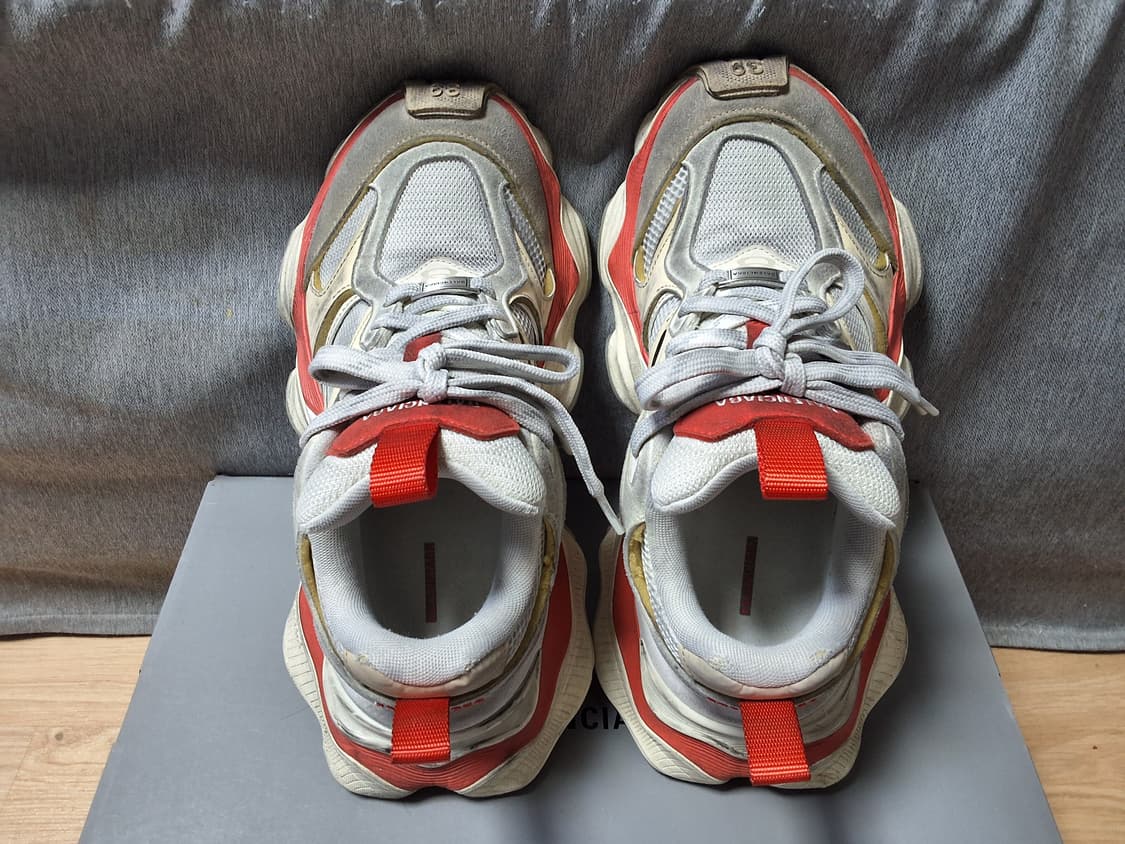 발렌시아가 카고스니커즈 레드 39 상품이미지3