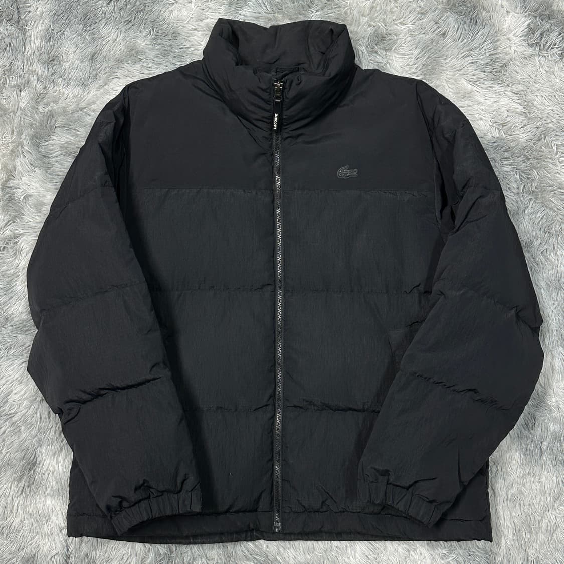 라코스테 덕다운 블랙 패딩 L 상품이미지1