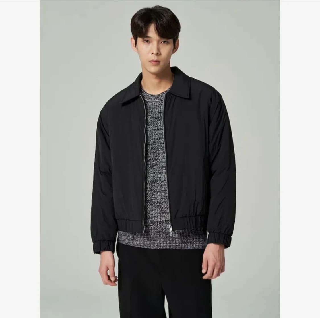 에잇세컨즈 패디드 블루종 M사이즈 새상품 상품이미지1