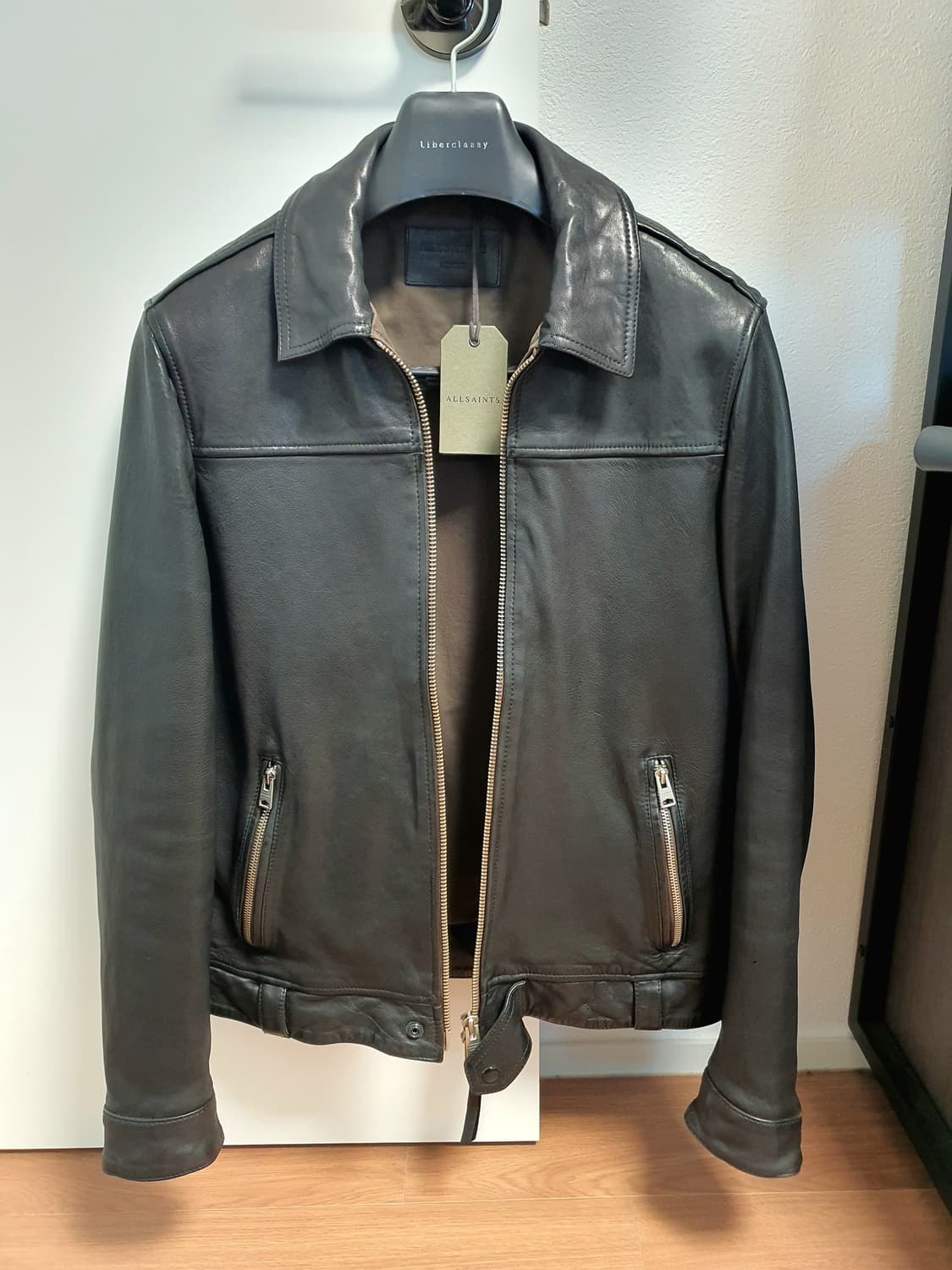올세인츠 칼론 가죽자켓 100 사이즈 새상품 판매 상품이미지1