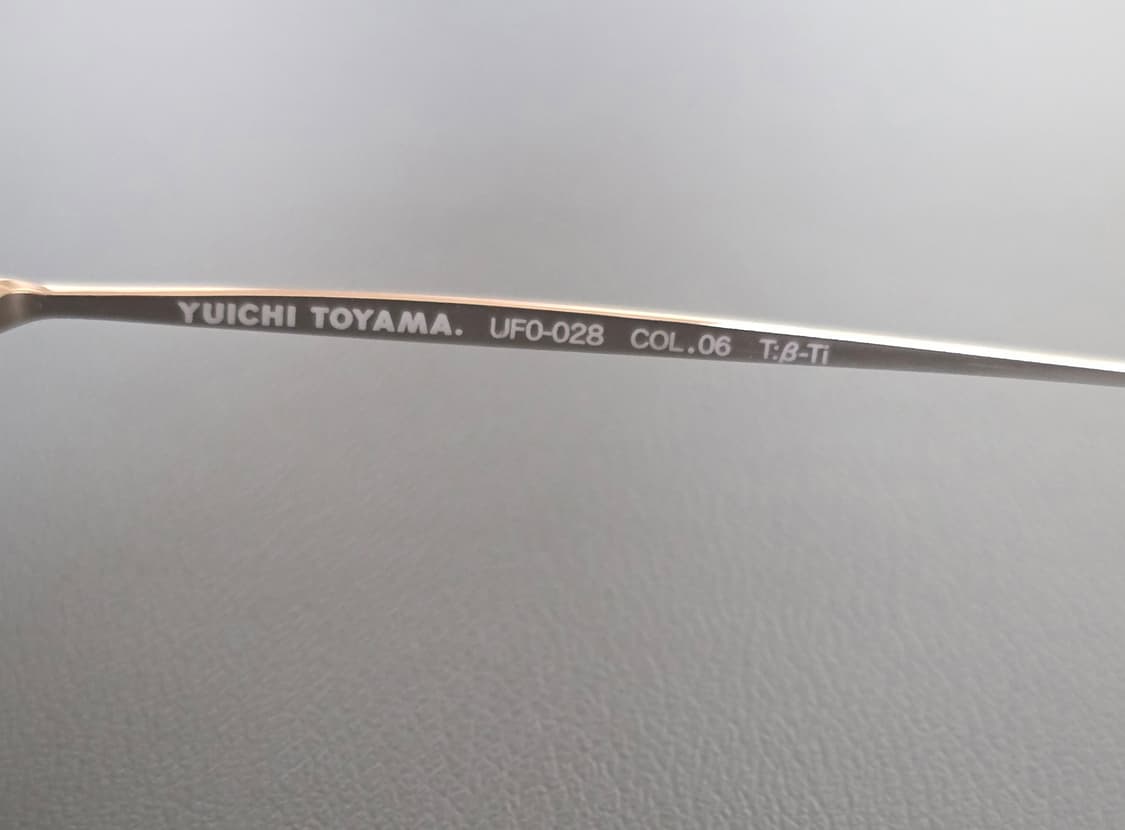 유이치 토야마의 UFO-028 안경입니다 상품이미지4