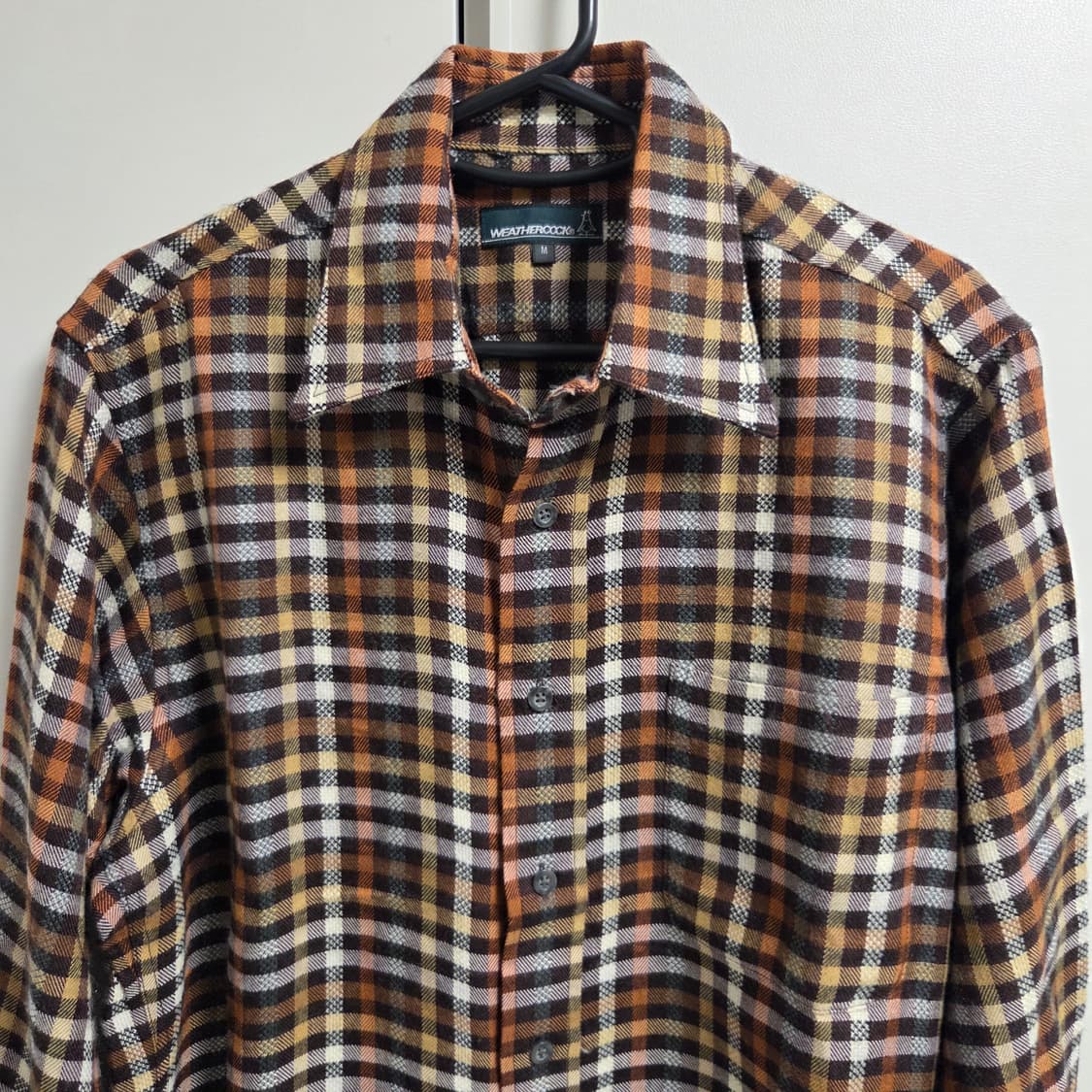 Weathercock 플란넬 체크 셔츠 L(100) 상품이미지2