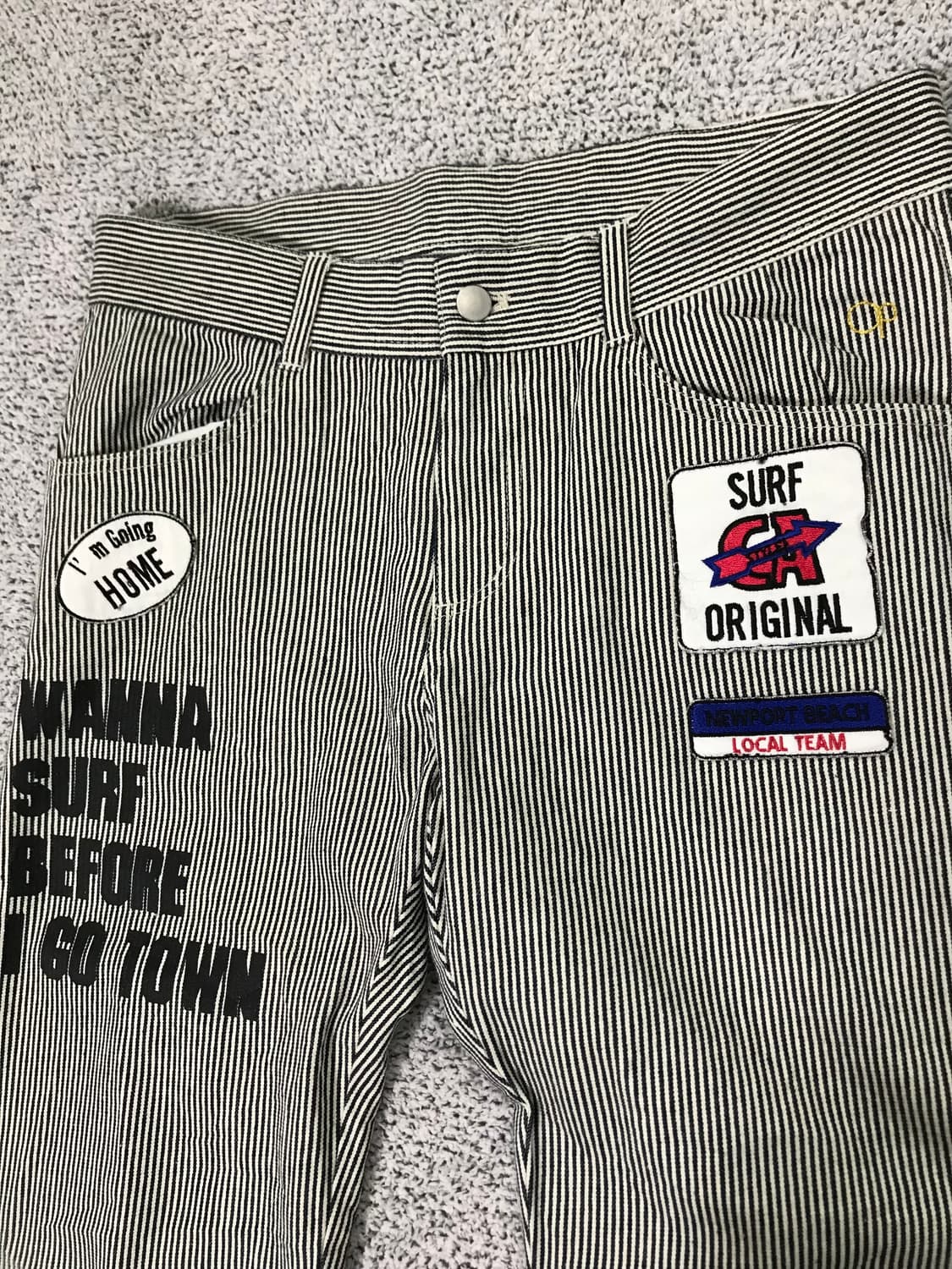 Striped Surf Patch Pants 상품이미지3