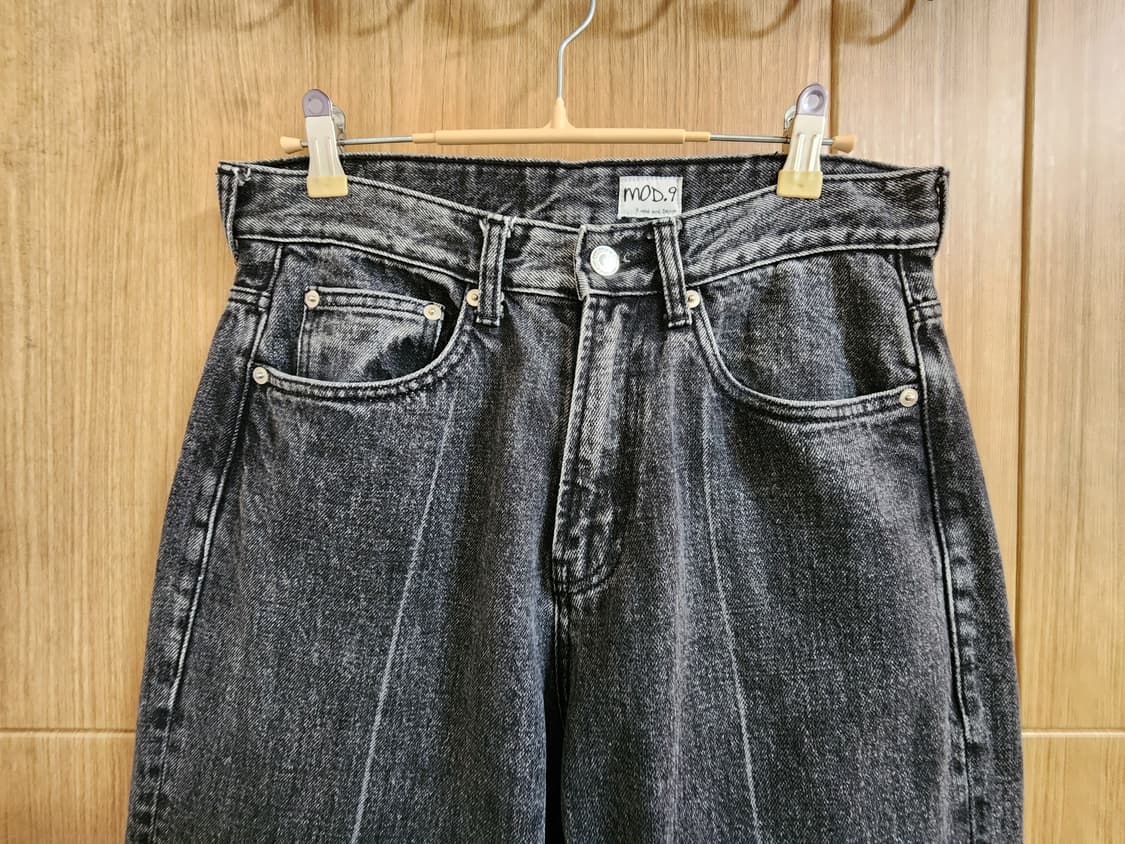(29)MOD.9 모드나인 블랙 스타더스트 MOD1w 데님 팬츠  상품이미지2