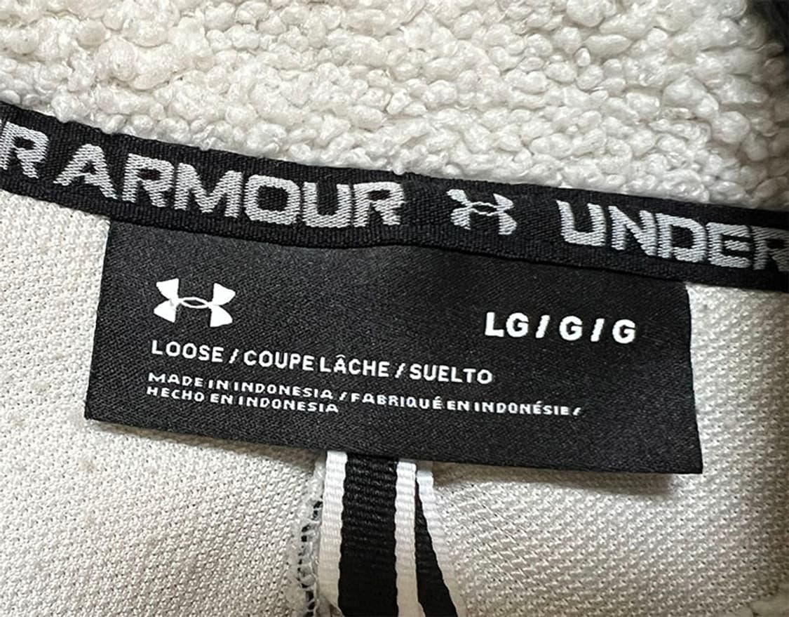 언더아머 남자 뽀글이점퍼 후리스 추동 L 100 상품이미지3