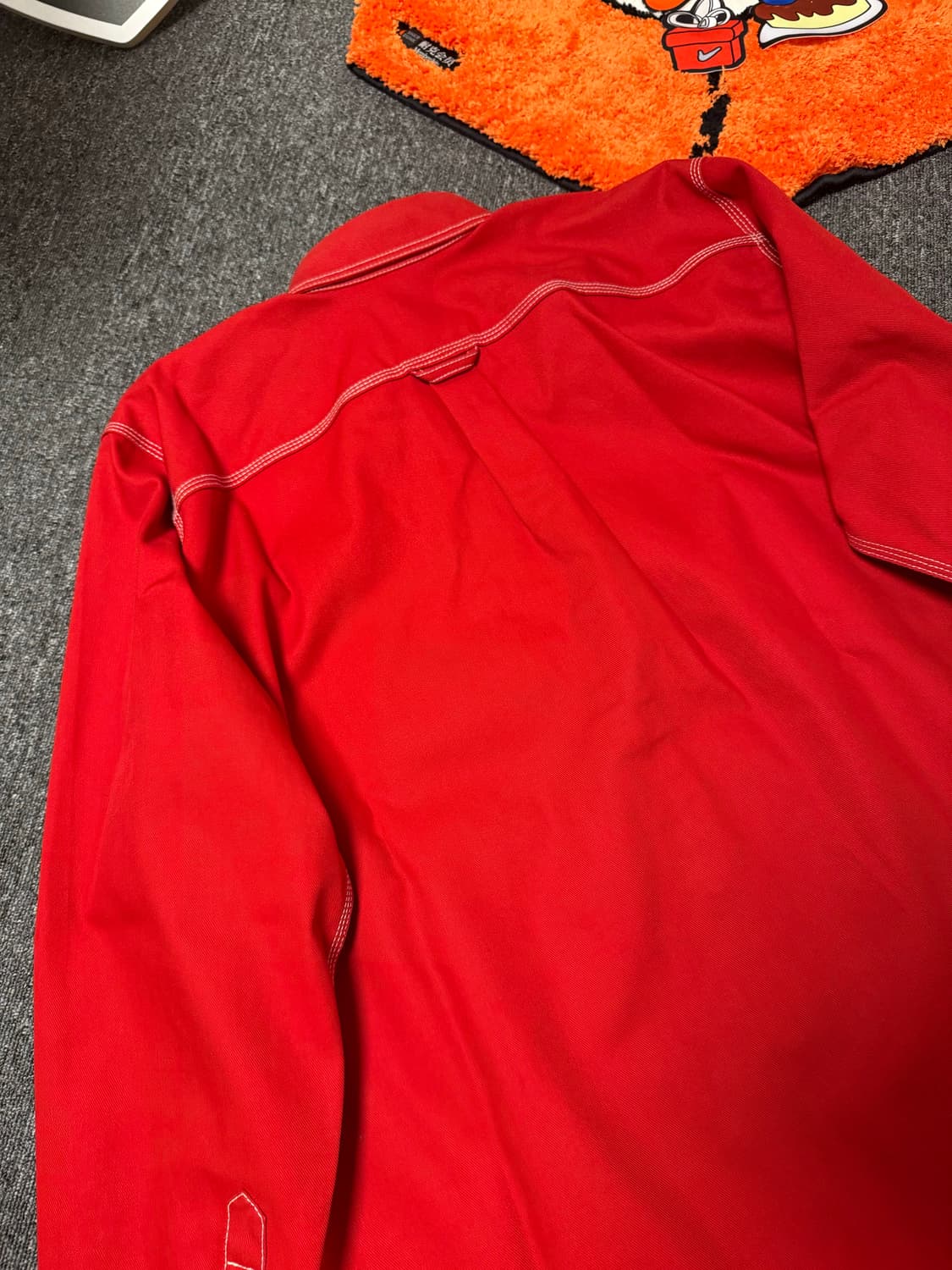 [S] 베트멍 X 칼하트 17SS 워크셔츠 자켓 레드 상품이미지6