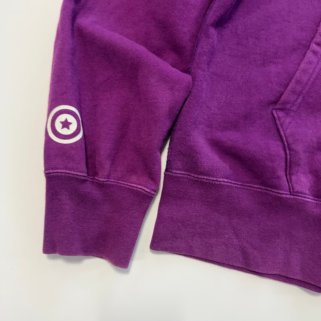 베이프 퍼플 카모 후드집업 상품이미지5