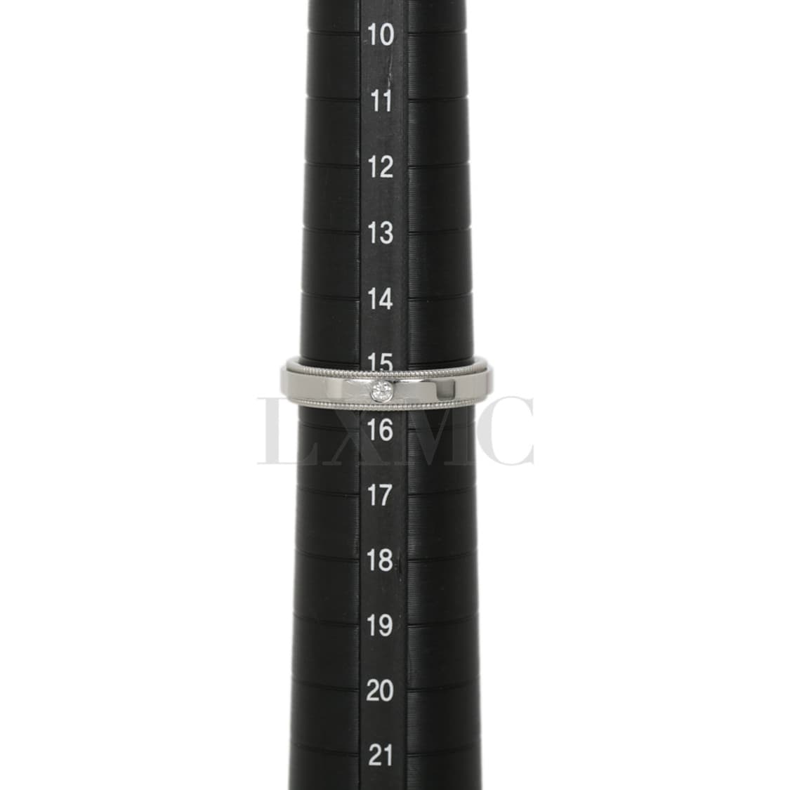 티파니 투게더 밀그레인 밴드링 플래티늄 다이아반지 4MM 상품이미지9