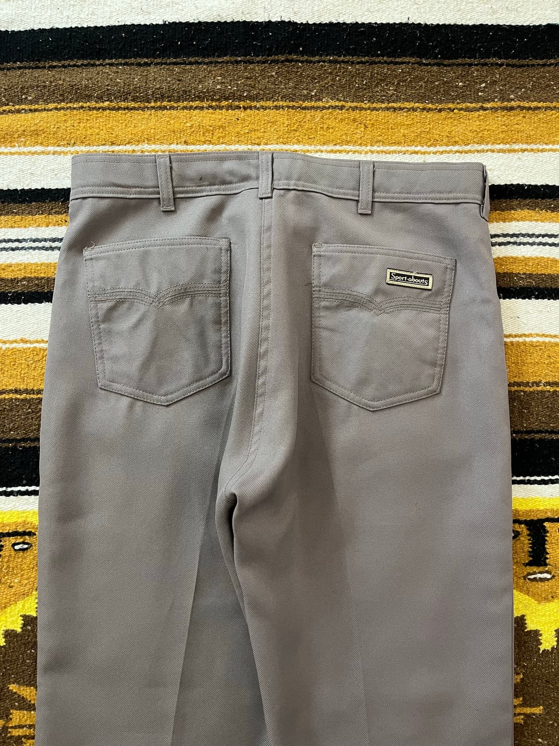 80s USA 빈티지 메카닉 플레어 팬츠 상품이미지4