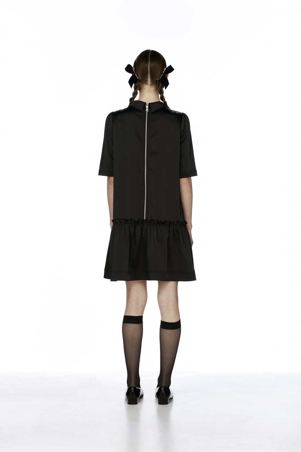 버뮬라 개더 프릴 드레스 상품이미지4