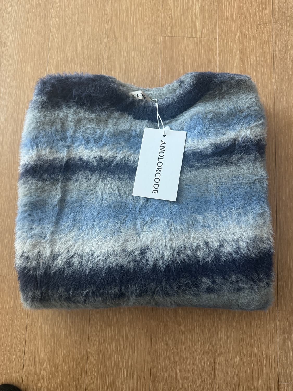 어널러코드 스트리이프 멀티 니트 L 상품이미지2